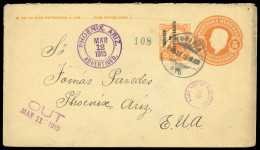 1914, Mexiko, U 61 A, 339, Brief - Mexico