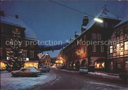 72125985 Alpirsbach Kloster- Und Kurstadt Rathaus Marktplatz Zu Weihnachten Alpi - Alpirsbach