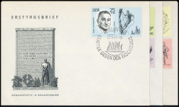 1963, DDR, 958-62 Zf, FDC - Autres & Non Classés