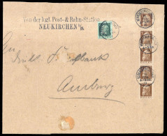 1912, Altdeutschland Bayern, D 6 (5), 7, Brief - Andere & Zonder Classificatie