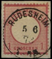 1872, Deutsches Reich, 19, Briefst. - Autres & Non Classés