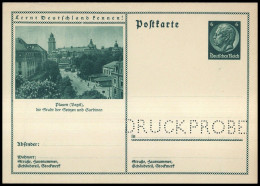 1934, Deutsches Reich, P 232 DP, Brief - Other & Unclassified