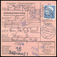 1954, Bundesrepublik Deutschland, 187 (2), Brief - Sonstige & Ohne Zuordnung