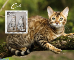 Liberia 2022 Cats, Mint NH, Nature - Cats - Autres & Non Classés