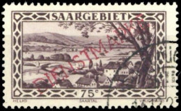 1927, Saar, D 19 IV, Gest. - Sonstige & Ohne Zuordnung