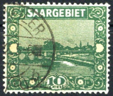 1922, Saar, 86 VIII, Gest. - Otros & Sin Clasificación