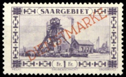 1927, Saar, D 20 IV, * - Andere & Zonder Classificatie