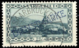 1929, Saar, D 25 IV, Gest. - Other & Unclassified