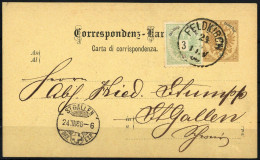 1883, Österreich, 45, P 45a, Brief - Altri & Non Classificati