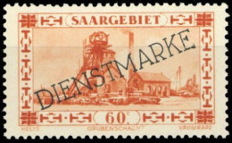 1929, Saar, D 29 XIV, ** - Autres & Non Classés