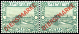 1922, Saar, D 3 XIX, ** - Andere & Zonder Classificatie