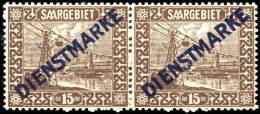 1922, Saar, D 4 Var., ** - Otros & Sin Clasificación