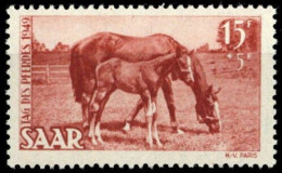 1949, Saar, 265 Var., ** - Andere & Zonder Classificatie