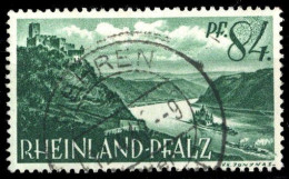 1947, Französische Zone Rheinland Pfalz, 14 PF II, Gest. - Andere & Zonder Classificatie