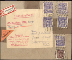 1945, SBZ Provinz Sachsen, 89 A (5), 78, Briefst. - Autres & Non Classés