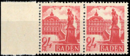 1947, Französische Zone Baden, 8 PF II, ** - Altri & Non Classificati