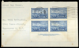 1951, Canada, 268 (4) DZ, FDC - Altri & Non Classificati