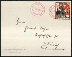 1914, Schweiz, Briefst. - Other & Unclassified