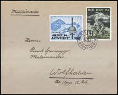 1939, Schweiz Soldatenmarken, Brief - Viñetas