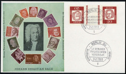 1963, Bundesrepublik Deutschland, KZ 3, FDC - Se-Tenant