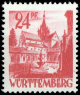 1947, Französische Zone Württemberg, 8 PF VI, ** - Altri & Non Classificati