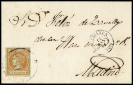 1860, Spanien, 44, Brief - Sonstige & Ohne Zuordnung