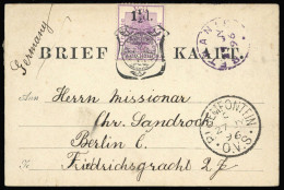 1895, Oranjefreistaat, P 16 III, Brief - Africa (Varia)