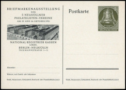 1952, Berlin, PP 12/5, Brief - Other & Unclassified