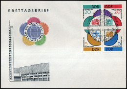 1962, DDR, 901-04, FDC - Other & Unclassified