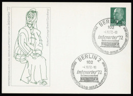 1972, DDR, PP 8/96, Brief - Other & Unclassified