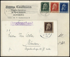 1911, Altdeutschland Bayern, 76-79 I, Brief - Altri & Non Classificati