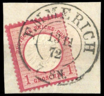 1872, Deutsches Reich, 19, Briefst. - Altri & Non Classificati