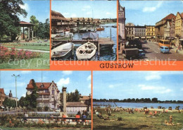 72125924 Guestrow Mecklenburg Vorpommern Bootshaeuser Inselsee Markt John Brinck - Guestrow