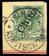 1898, Deutsche Kolonien Kiautschou, Vorläufer, V 2 II, Briefst. - Ehemalige Dt. Kolonien