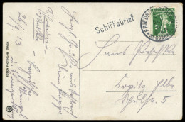 Schiffahrt,Schiffspost,Bodensee Schiffspost, CH 113 III, Brief - Ships