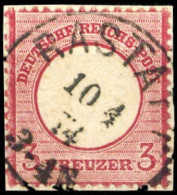 1872, Deutsches Reich, 25, Briefst. - Otros & Sin Clasificación