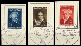 1938, Danzig, 281-83, Briefst. - Altri & Non Classificati