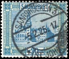 1923, Saar, 99 V, Gest. - Autres & Non Classés