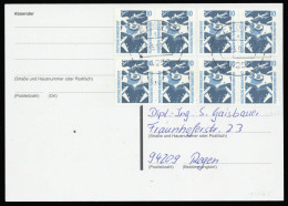 1989, Bundesrepublik Deutschland, 1347 C (8), Brief - Other & Unclassified