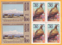 1992 Kyrgystan Nature, Birds 6 Stamps Mint. - Kirghizistan