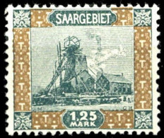 1921, Saar, 63 II, ** - Andere & Zonder Classificatie