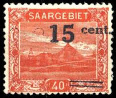 1921, Saar, 73 Var., * - Autres & Non Classés