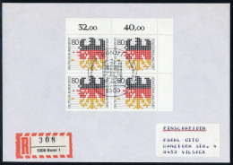 1987, Bundesrepublik Deutschland, 1309 (4), FDC - Autres & Non Classés