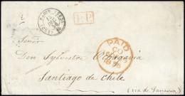 1856, Frankreich, Brief - Autres & Non Classés