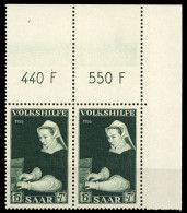 1956, Saar, 378 Var., ** - Otros & Sin Clasificación