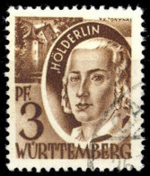 1947, Französische Zone Württemberg, 2 PF IV, Gest. - Altri & Non Classificati