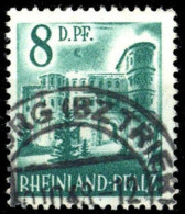 1948, Französische Zone Rheinland Pfalz, 18 Var., Gest. - Altri & Non Classificati