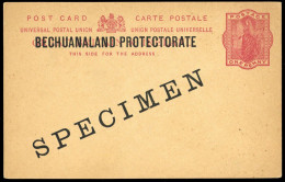 1901, Betschuanaland, P 12 SP, Brief - Otros - África