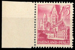 1947, Französische Zone Rheinland Pfalz, 10 PF I, ** - Andere & Zonder Classificatie