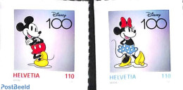 Switzerland 2023 Disney 2v S-a, Mint NH, Art - Disney - Nuovi